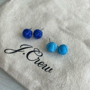 J Crew simple ball Earings